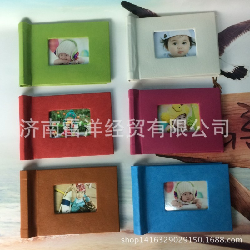 工廠直銷 新款 童真 橫版兒童相冊皮麵 六色  兒童影樓用橫8寸批發・進口・工廠・代買・代購