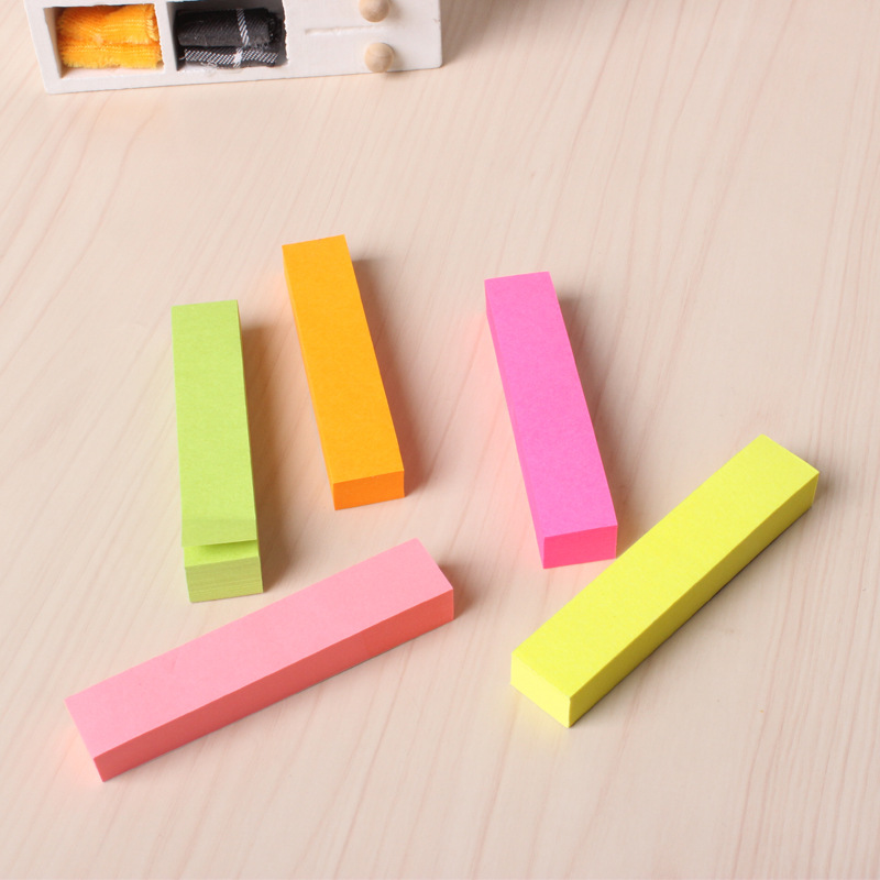 可得優KT-04 彩色便利貼 便條紙記事貼 51*15mm 100張工廠,批發,進口,代購