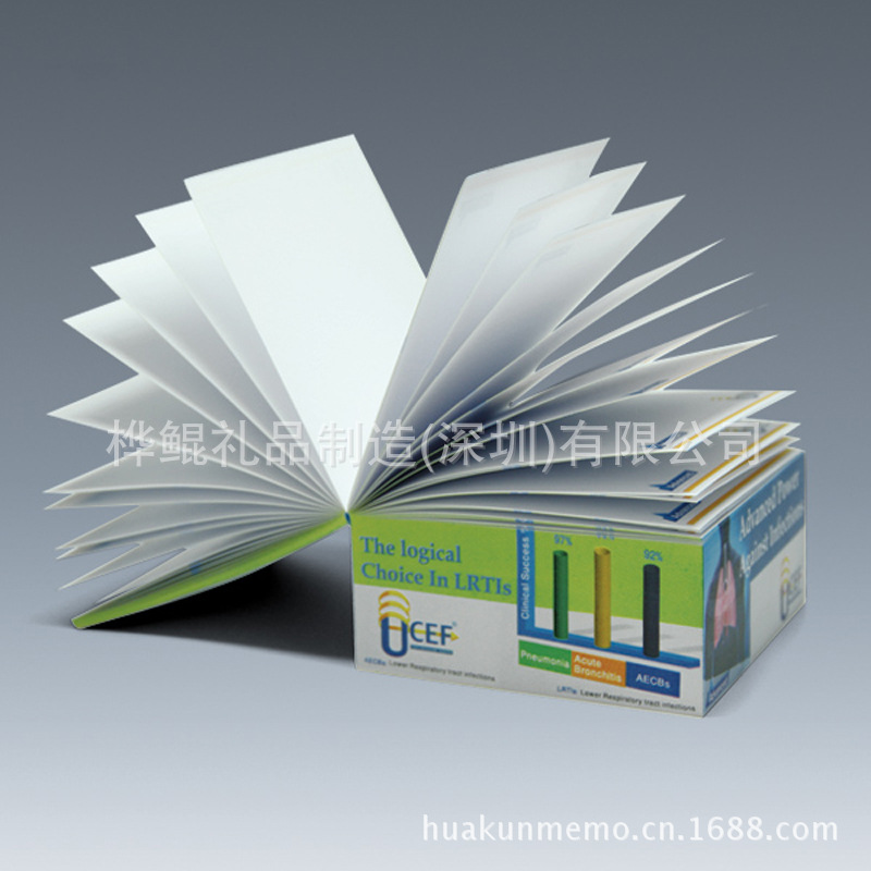 深圳工廠 定製廣告精美便簽本 N次貼 紙磚拿樣批發・進口・工廠・代買・代購