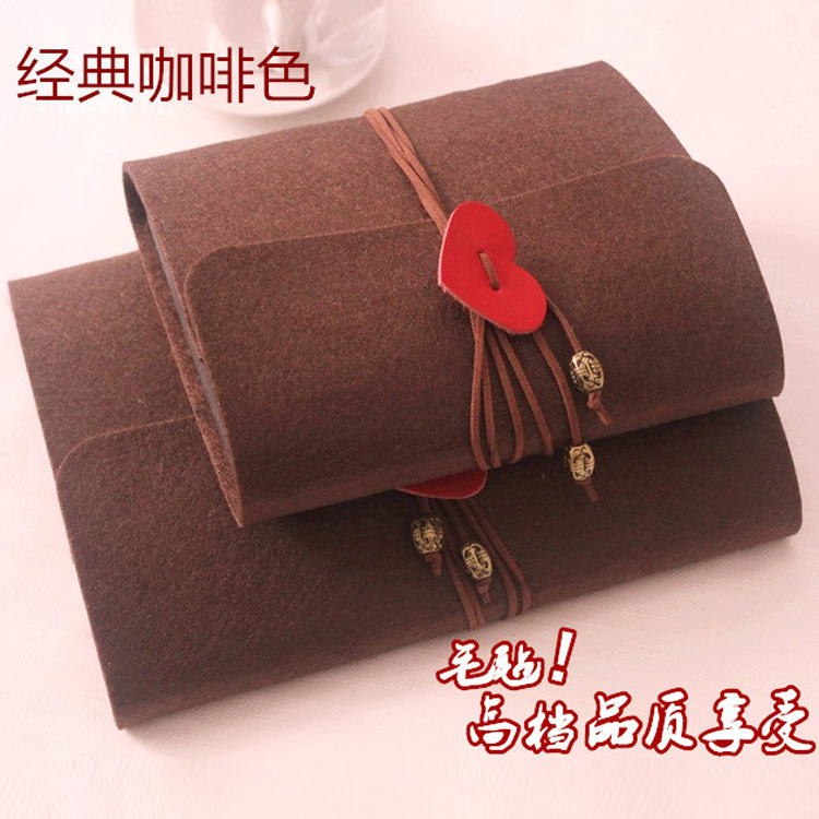 兒童成長黏貼式相簿 毛氈工藝品 情侶diy相冊影集創意紀念冊相簿工廠,批發,進口,代購
