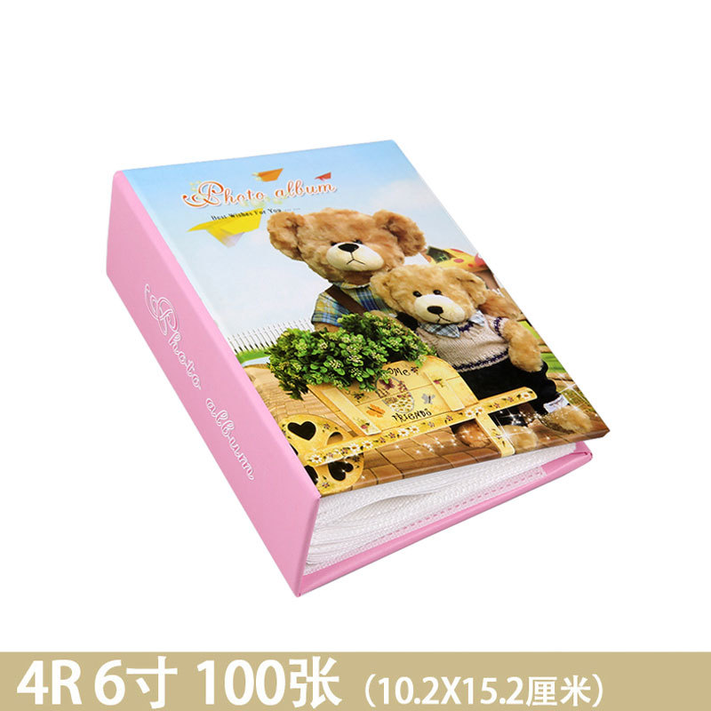 寶寶相冊 全景4R6寸 100張 小熊相冊 精品小相冊小影集情侶影集批發・進口・工廠・代買・代購