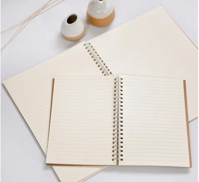 無印良品風 空白牛皮線圈本網格橫線素描速寫日記本子 筆記本文具工廠,批發,進口,代購