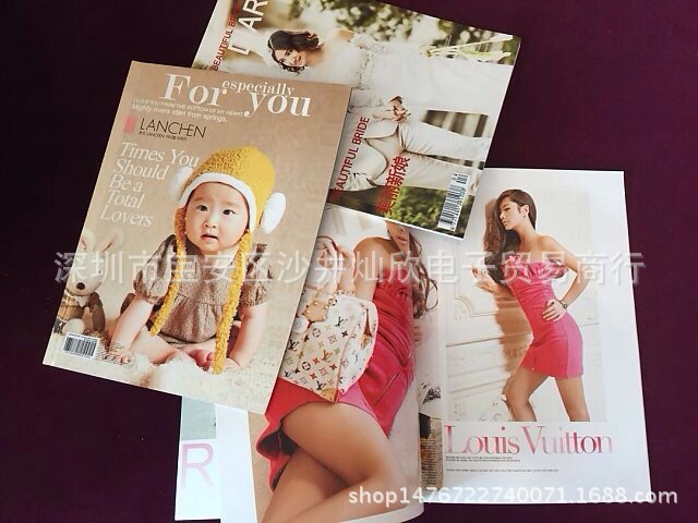 12寸明星雜志冊包排本設計出片工廠,批發,進口,代購