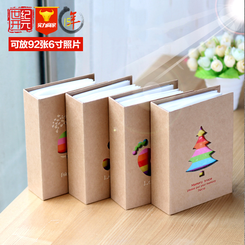 6寸相冊影集4R製作傢庭影集相簿插頁式插袋式寶寶婚紗相冊工廠,批發,進口,代購