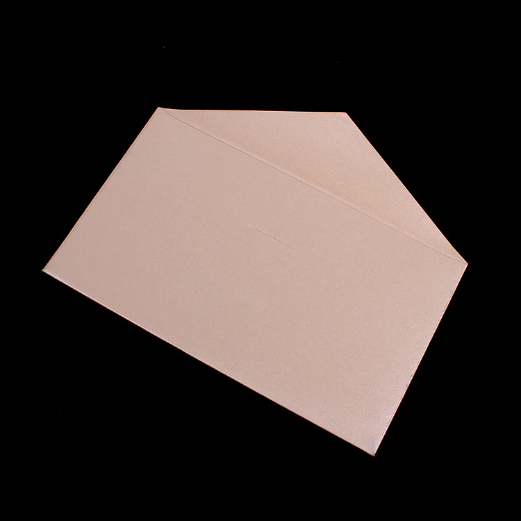 廠傢直銷 250g米白珠光紙西式信封 14.5*8.5cm 客戶定製做logo工廠,批發,進口,代購
