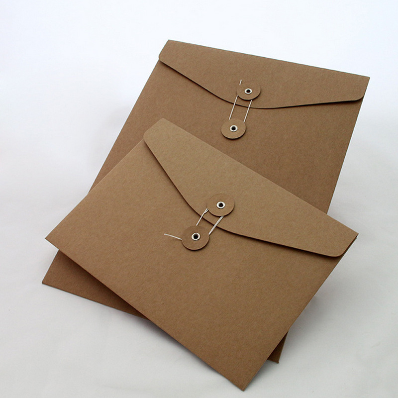 牛皮紙信封檔案袋定製 牛皮紙西式信封 中式信封 彩色創意信封工廠,批發,進口,代購