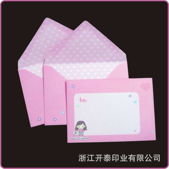 訂做商務信封，漂亮的信封，專業製作西式信封|加工製作粉色信封批發・進口・工廠・代買・代購