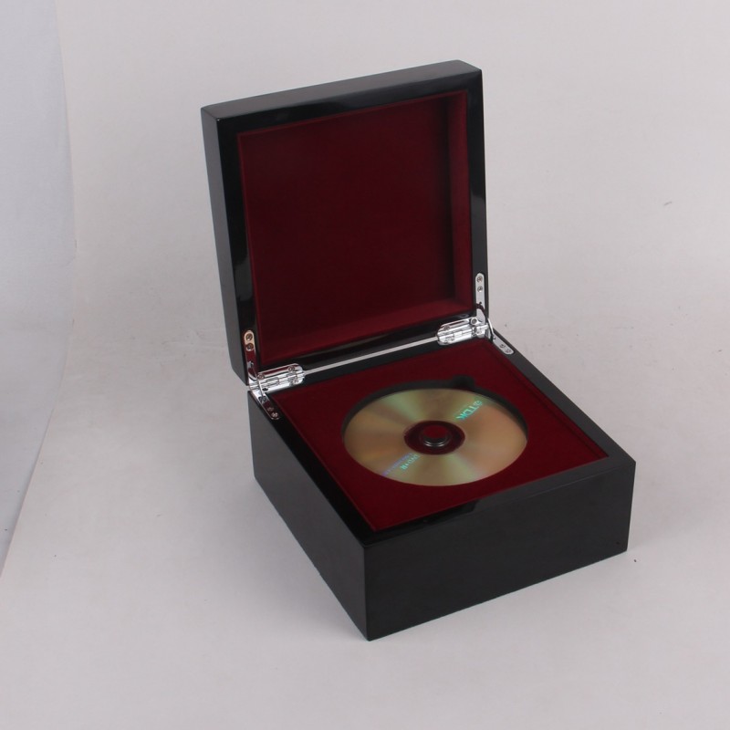 華木現貨木盒時尚創意收藏新品木質CD禮品盒收藏唱片CD包裝盒批發工廠,批發,進口,代購
