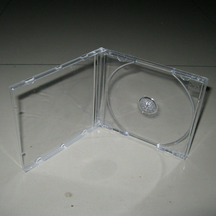 沖三鉆 優質進口級特厚透明CD盒 光盤盒 明單cd盒CD包光盤盒100克工廠,批發,進口,代購