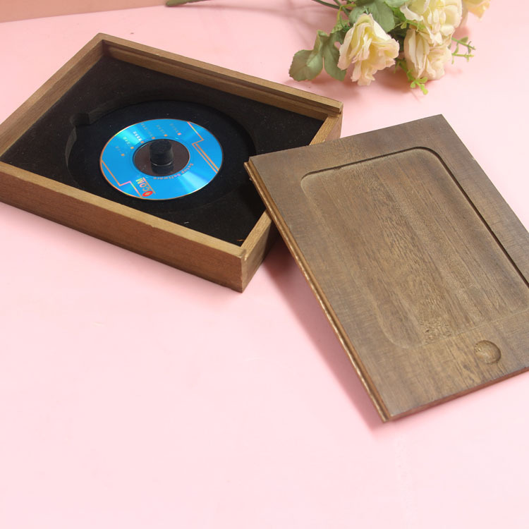 現貨高檔時尚創意收藏新品木質CD禮品盒收藏唱片CD包裝盒批發工廠,批發,進口,代購