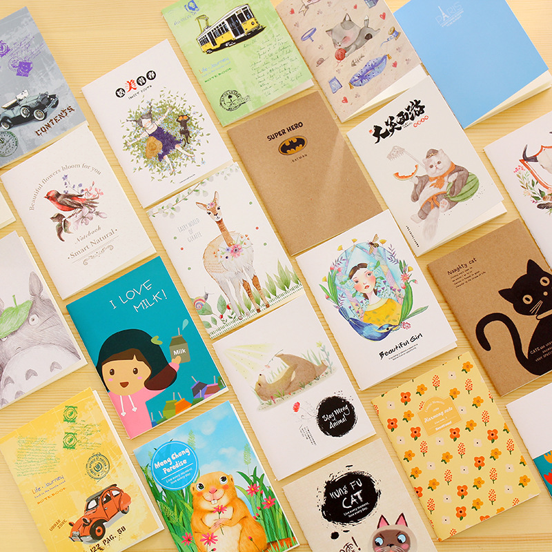 創意卡通小本子韓國文具學生獎品莫莉贈品小禮物筆記本軟麵抄批發工廠,批發,進口,代購