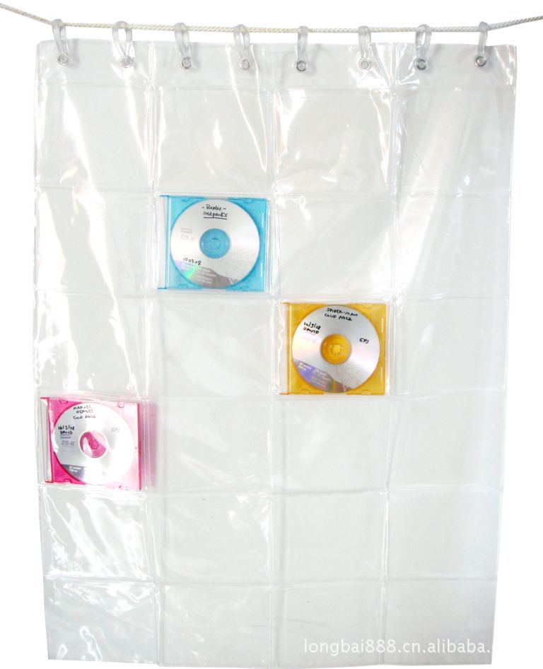 供應CD袋 PVC CD掛袋 CD墻上掛袋工廠,批發,進口,代購
