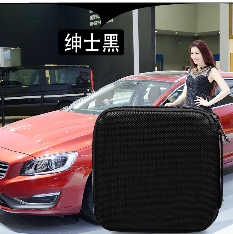 汽車內飾用品 車載傢居時尚收納CD包 車用小羊紋DVD皮質碟片包批發・進口・工廠・代買・代購