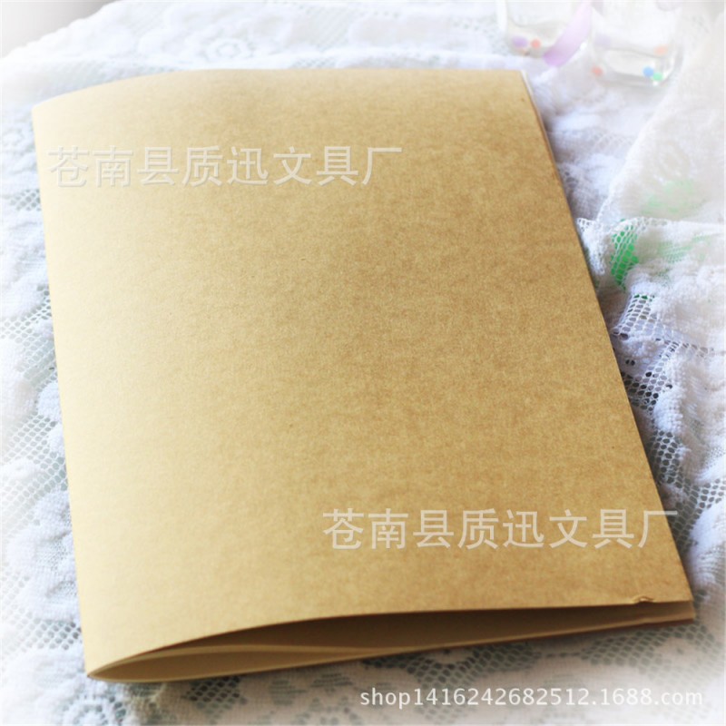 廠傢定製：超大牛皮紙封麵筆記本 超大速寫本 記事本 騎馬釘本子工廠,批發,進口,代購