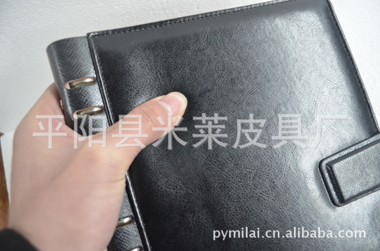 商務手冊 高檔 精品 記事本 活頁 筆記本 米萊皮具工廠,批發,進口,代購