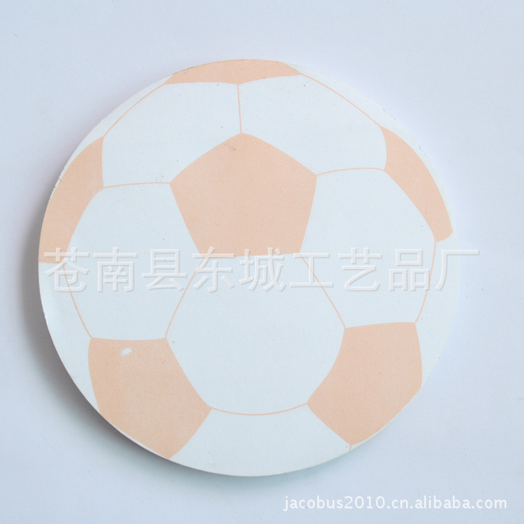 廠傢直銷供應定做價格實際需求而定  圓形足球便利貼批發・進口・工廠・代買・代購