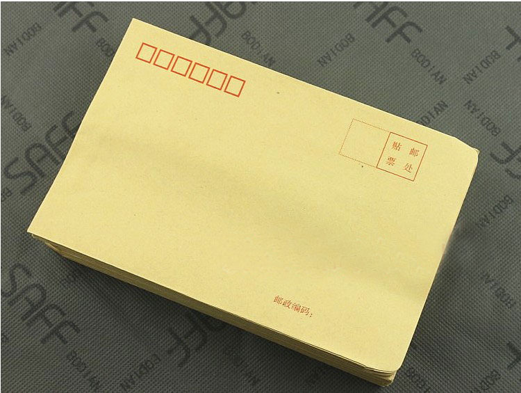 牛皮紙標準信封 3號信封 黃色工資袋 品質保證 100個/件批發・進口・工廠・代買・代購