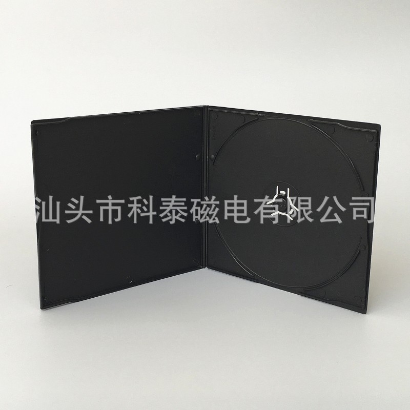 廠傢直銷批發 5MM 超薄黑色正方形單雙麵PP材料 CD盒光盤盒包裝盒批發・進口・工廠・代買・代購
