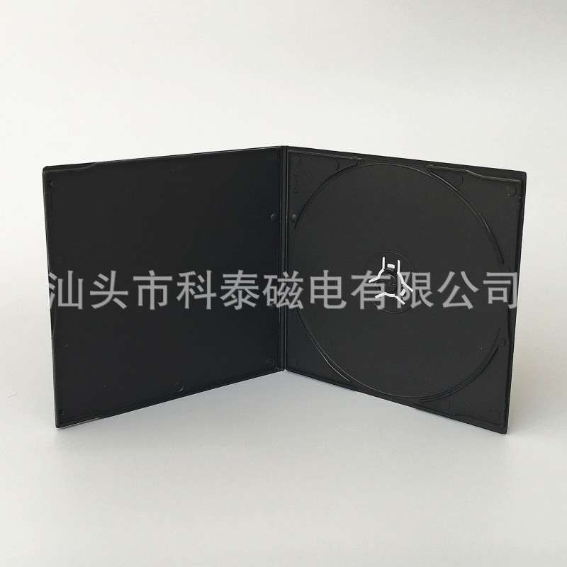 廠傢直銷批發 5MM 超薄黑色正方形單雙麵PP材料 CD盒光盤盒包裝盒工廠,批發,進口,代購