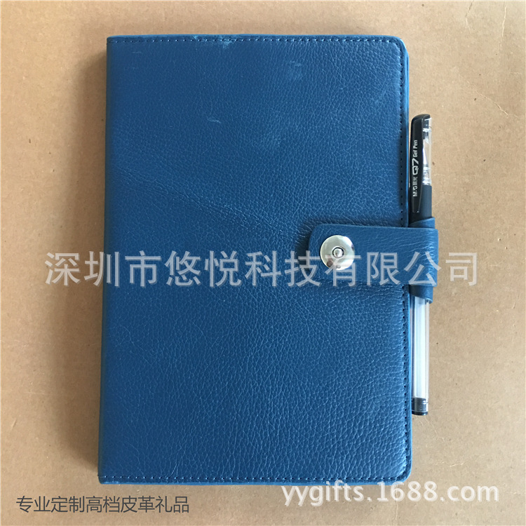廠傢定製手工真皮荔枝紋筆記本 可定製LOGO牛皮筆記本批發・進口・工廠・代買・代購