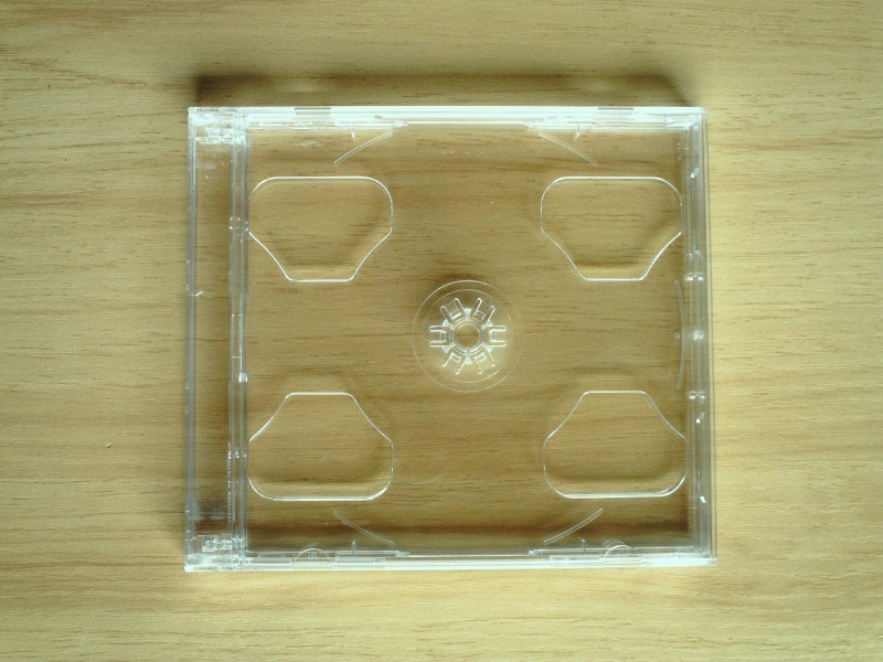 全新未拆進口2CD光盤盒 高品質CD殼 透明邊雙碟雙麵翻 有封條批發・進口・工廠・代買・代購