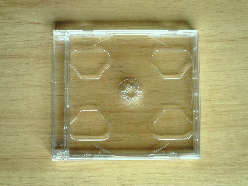 全新未拆進口2CD光盤盒 高品質CD殼 透明邊雙碟雙麵翻 有封條工廠,批發,進口,代購