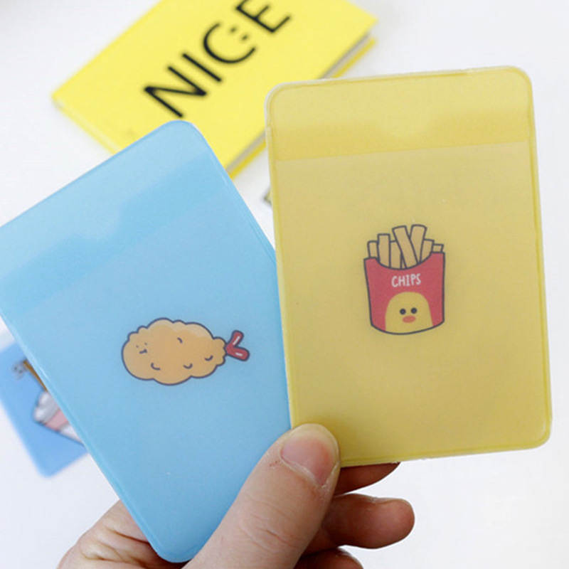 2017夏季韓國文具 玩味零食雙層卡套 創意卡通銀行公交卡套批發工廠,批發,進口,代購