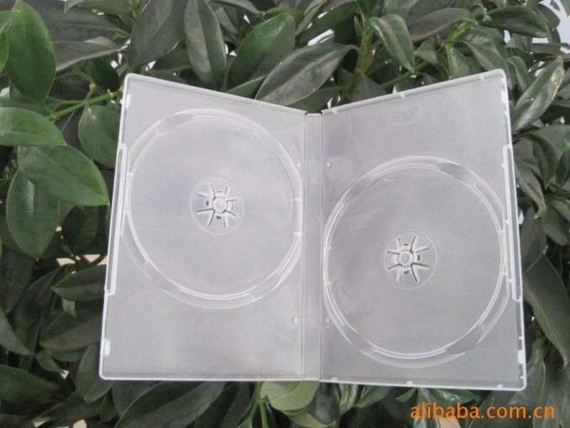 供應DVD盒圓角透明雙麵盒 半成品CDPP塑料包裝盒工廠,批發,進口,代購