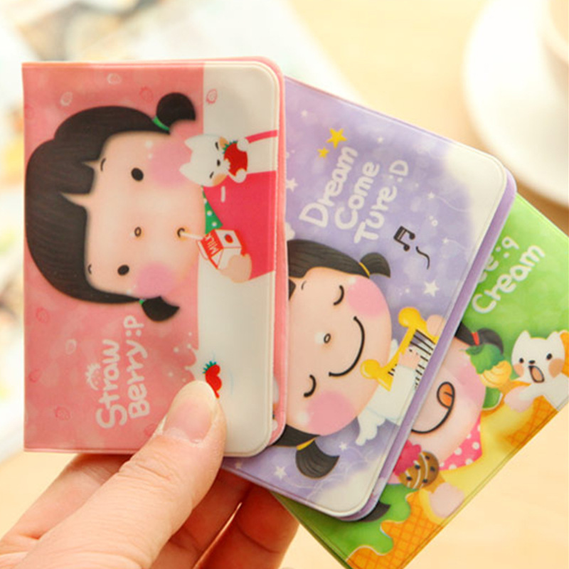 韓版卡通可愛天使餅乾女孩12位卡包卡套銀行卡冊卡夾批發・進口・工廠・代買・代購