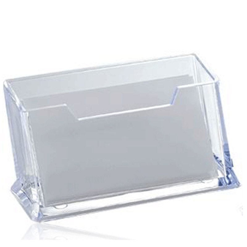 廠傢特價盛興SX-668塑料名片夾單層全透明名片盒展示座名片收納盒批發・進口・工廠・代買・代購