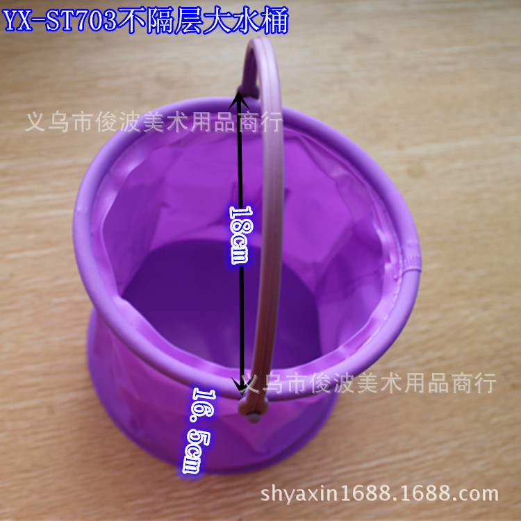 703大號熱合不隔層水桶橡膠伸縮洗筆桶釣魚桶折疊洗筆筒現貨供應工廠,批發,進口,代購