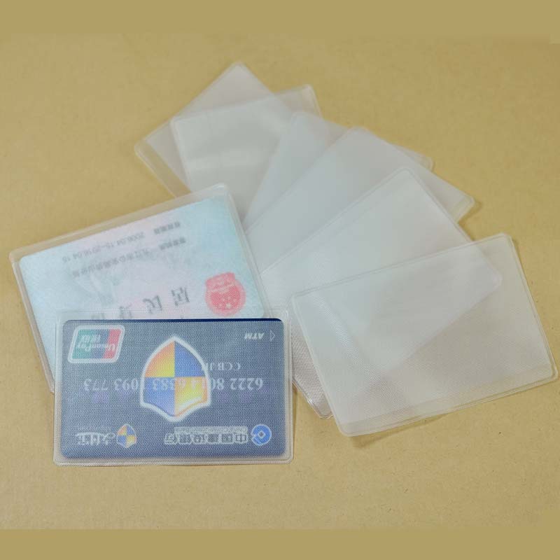 B040透明銀行信用卡套/磨砂證件卡套身份證卡套/會員公交(單個)工廠,批發,進口,代購