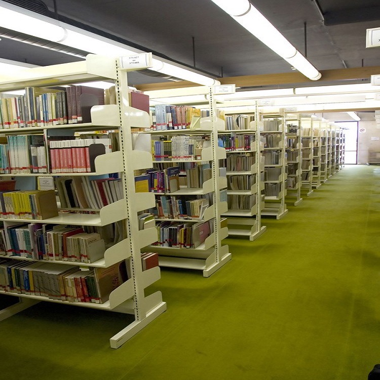 圖書館書架 鋼製書架 鋼木雙麵書架 常州五星牌書架工廠,批發,進口,代購