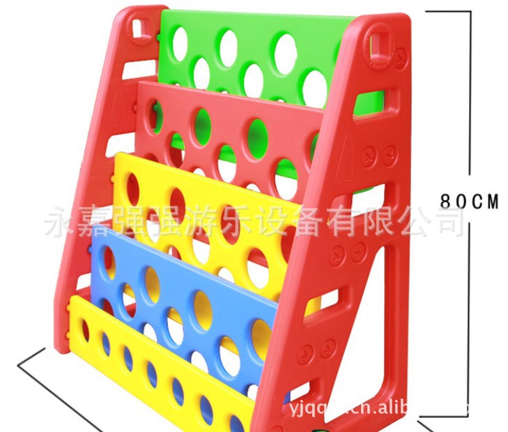 兒童書架書櫃 幼兒園書櫥彩色塑料創意宜傢簡易韓式卡通新品工廠,批發,進口,代購