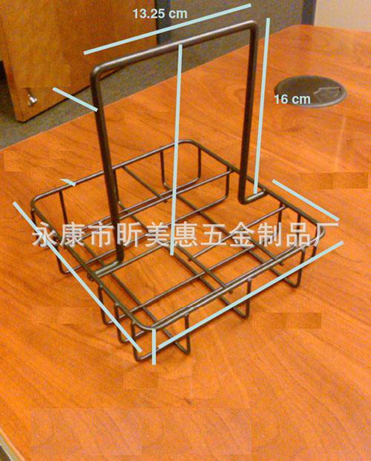 廠傢直銷 供應小型桌麵展示架  調料架陳列架 小型展示籃批發・進口・工廠・代買・代購