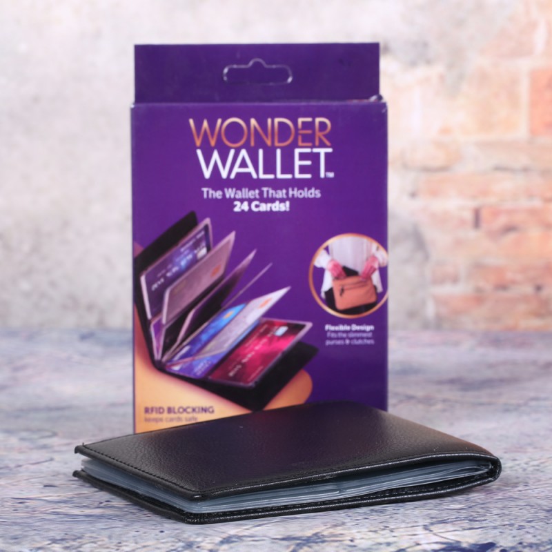 Wonder Wallet 全新超薄防盜防消磁12卡位卡包卡套亞馬遜熱銷產品工廠,批發,進口,代購