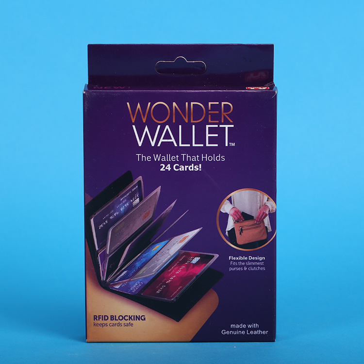 Wonder Wallet 新品熱銷產品創意超薄防盜防消磁12卡位卡包卡套工廠,批發,進口,代購