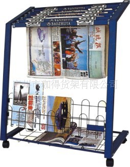 E3-019 報紙架,展示架，圖書架，文件櫃，雜志架，報紙夾工廠,批發,進口,代購
