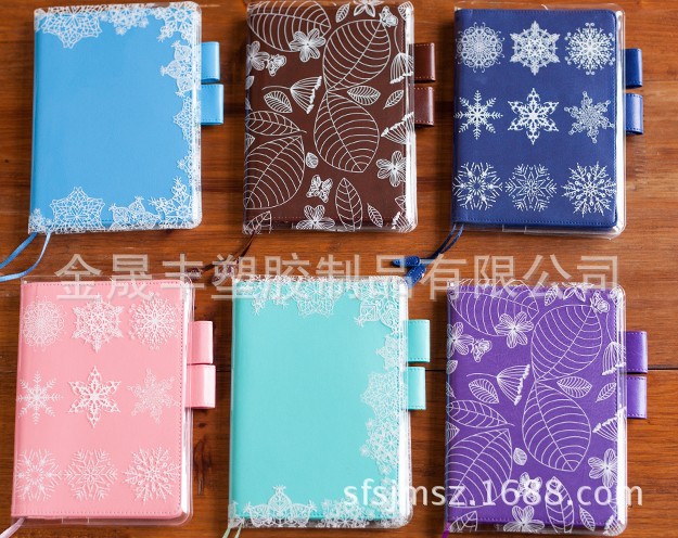 彩色花紋pp pvc pet 文件套  書套 攜帶筆插孔 筆記本套工廠,批發,進口,代購