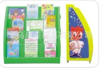 廠傢直銷幼兒園學習用品紅貓塑料書架工廠,批發,進口,代購