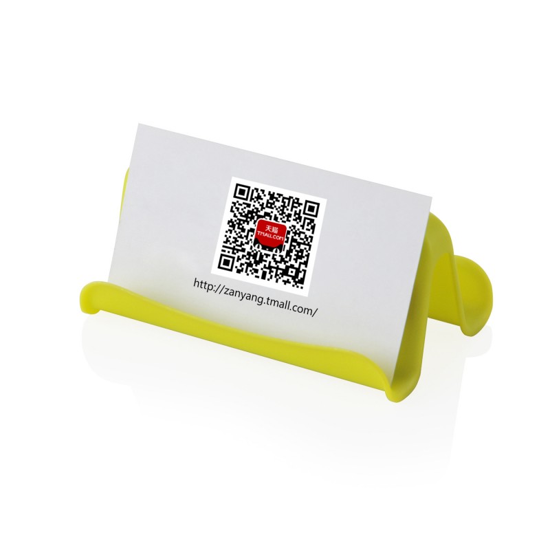 手機平板電腦架創意彩色塑料名片座辦公桌麵便簽座批發・進口・工廠・代買・代購