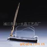 供應水晶名片座 水晶商務辦公用品工廠,批發,進口,代購