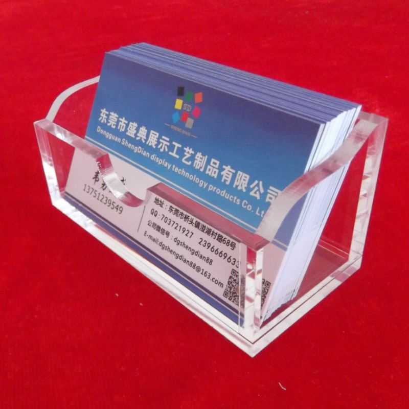 亞克力名片架 會展用品商務名片盒 透明名片座工廠,批發,進口,代購