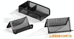 創奇藝鐵絲網 金屬辦公名片座 z字型名片格 名片收納格名片架工廠,批發,進口,代購