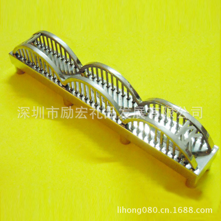 宏利達 鋅合金金屬名片座  電鍍名片座 橋型名片座 拱橋名片座工廠,批發,進口,代購