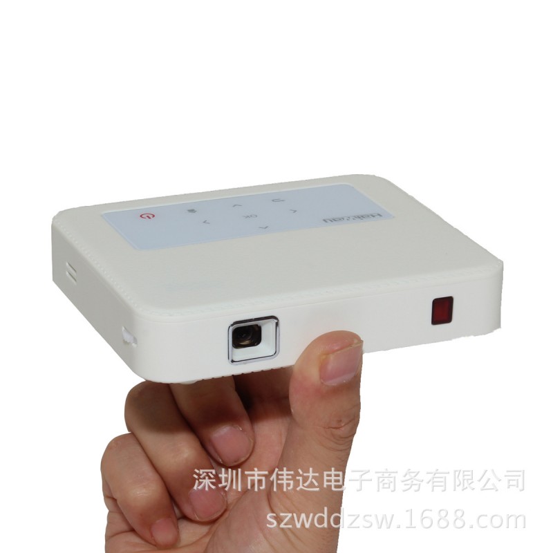 批發H3000無線WIFI高清微型投影機 迷你手機傢用商務投影機工廠,批發,進口,代購