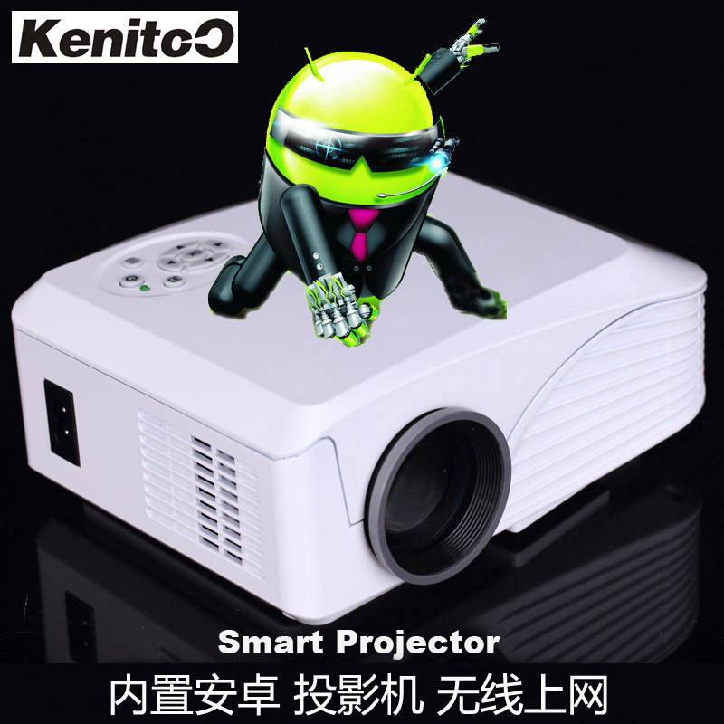 智能安卓投影機 無線上網投影機 LED傢用投影機 大屏幕投影工廠,批發,進口,代購