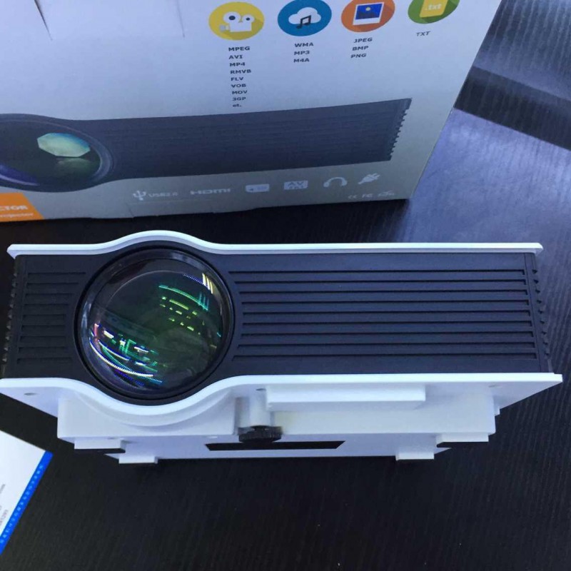優麗可UC40投影機傢用高清微型迷你1080P投影機LCD技術LED光源批發・進口・工廠・代買・代購