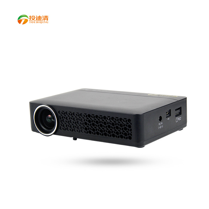 熱銷投迪清TDQ-82微型傢用DLP1080P高清無線同屏微型便攜投影機工廠,批發,進口,代購