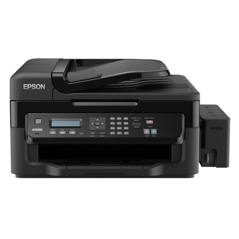 愛普生Epson墨倉式L551彩色辦公網路傳真打印復印掃描一體機高速工廠,批發,進口,代購